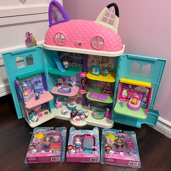 Toys | Mint Condition Gabbys Dollhouse With Extras | Poshmark